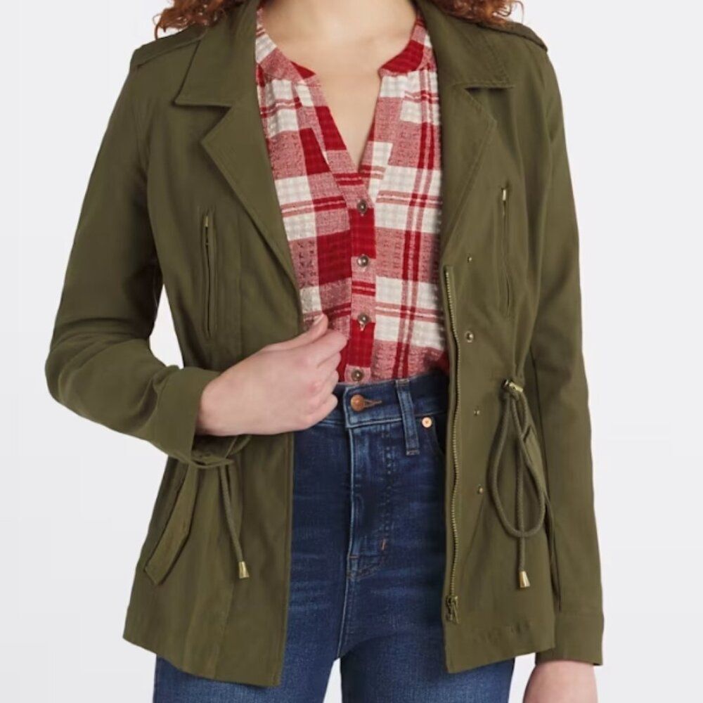 NWOT Eden Society Laysha Jacket in Olive in Size S